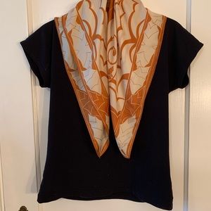 Silk scarf, by artist Lou Stovall